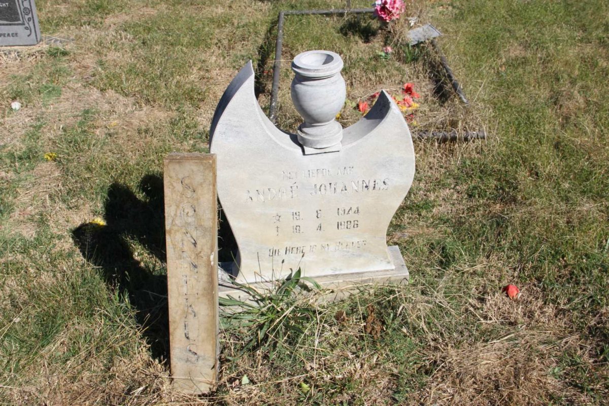 SONNEKUS André Johannes 1944-1986