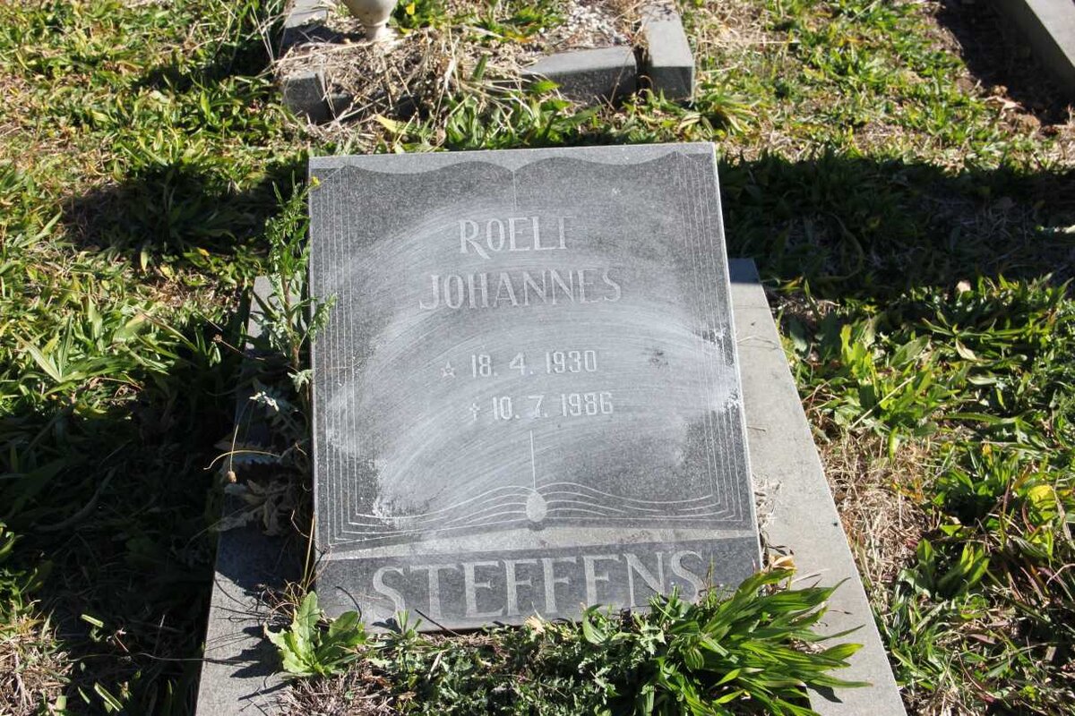 STEFFENS Roelf Johannes 1930-1986