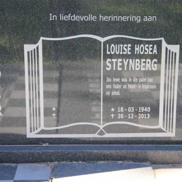 STEYNBERG Hendrik &amp; Louise Hosea 1940-2013