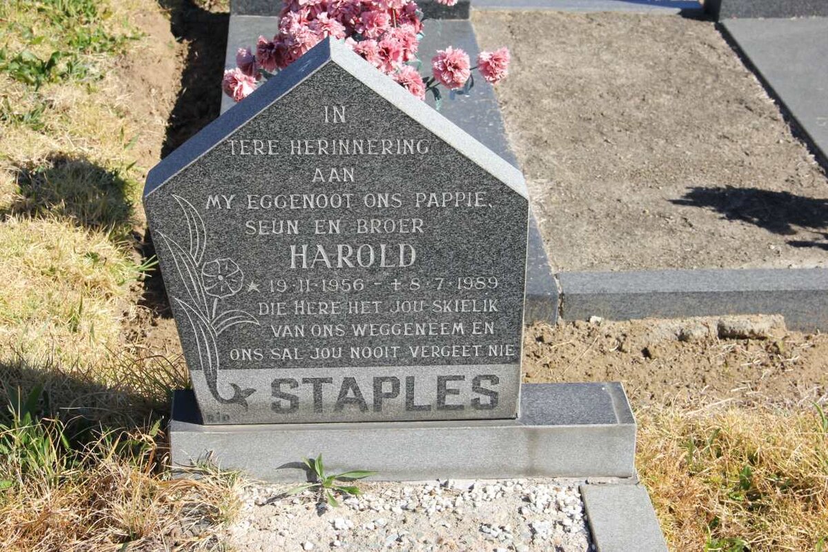 STAPLES Harold 1956-1989