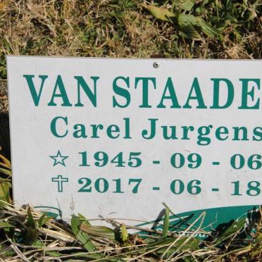 STAADEN Carel Jurgens, van 1945-2017
