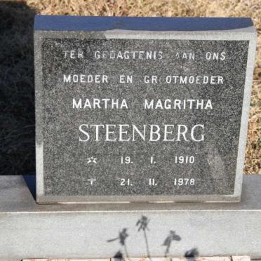 STEENBERG Martha Magritha 1910-1978