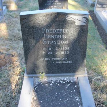 STRYDOM Frederik Hendrik 1909-1980
