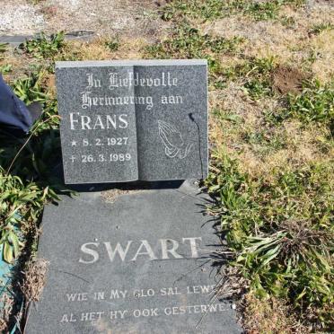 SWART Frans 1927-1989