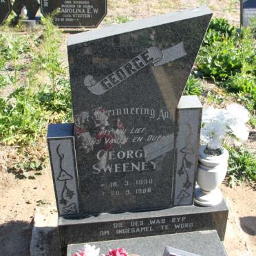 SWEENEY George 1930-1988