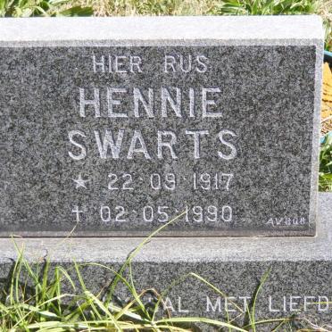 SWARTS Hennie 1917-1990