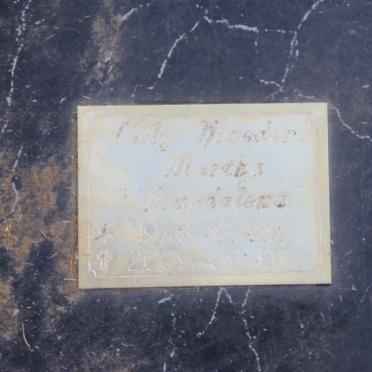 SWART Martha Magdalena 1946-2009 :: SWART Johan 1967-1997 :: SWART Nettie 1969-1972