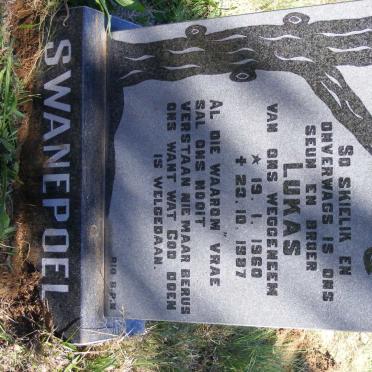 SWANEPOEL Lukas 1960-1987