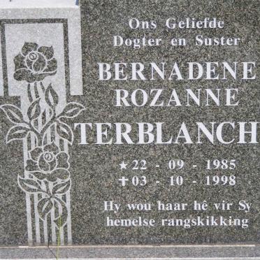 TERBLANCHE Bernadene Rozanne 1985-1998