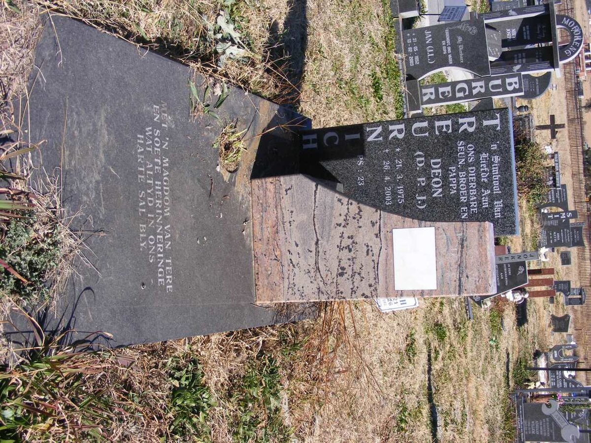 TREURNICH D.P.J. 1975-2003