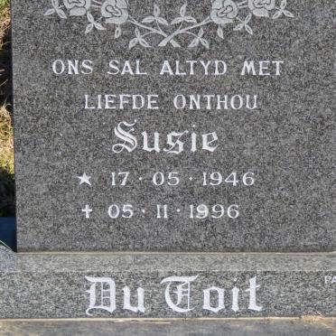 TOIT Susie, du 1946-1996