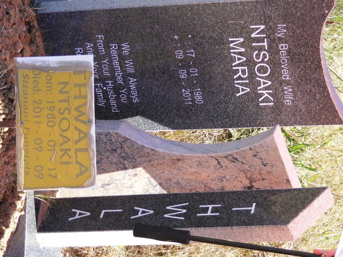 THWALA Ntsoaki Maria 1980-2011