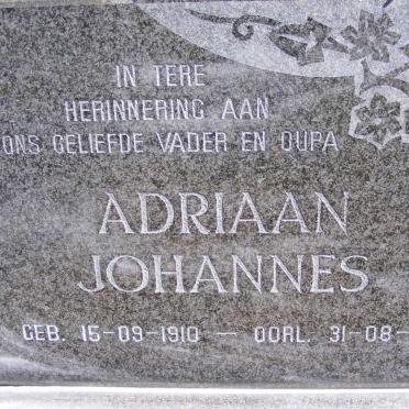 TROLLIP Adriaan Johannes 1910-1990 &amp; Cornelia Margaretha 1915-1990 
