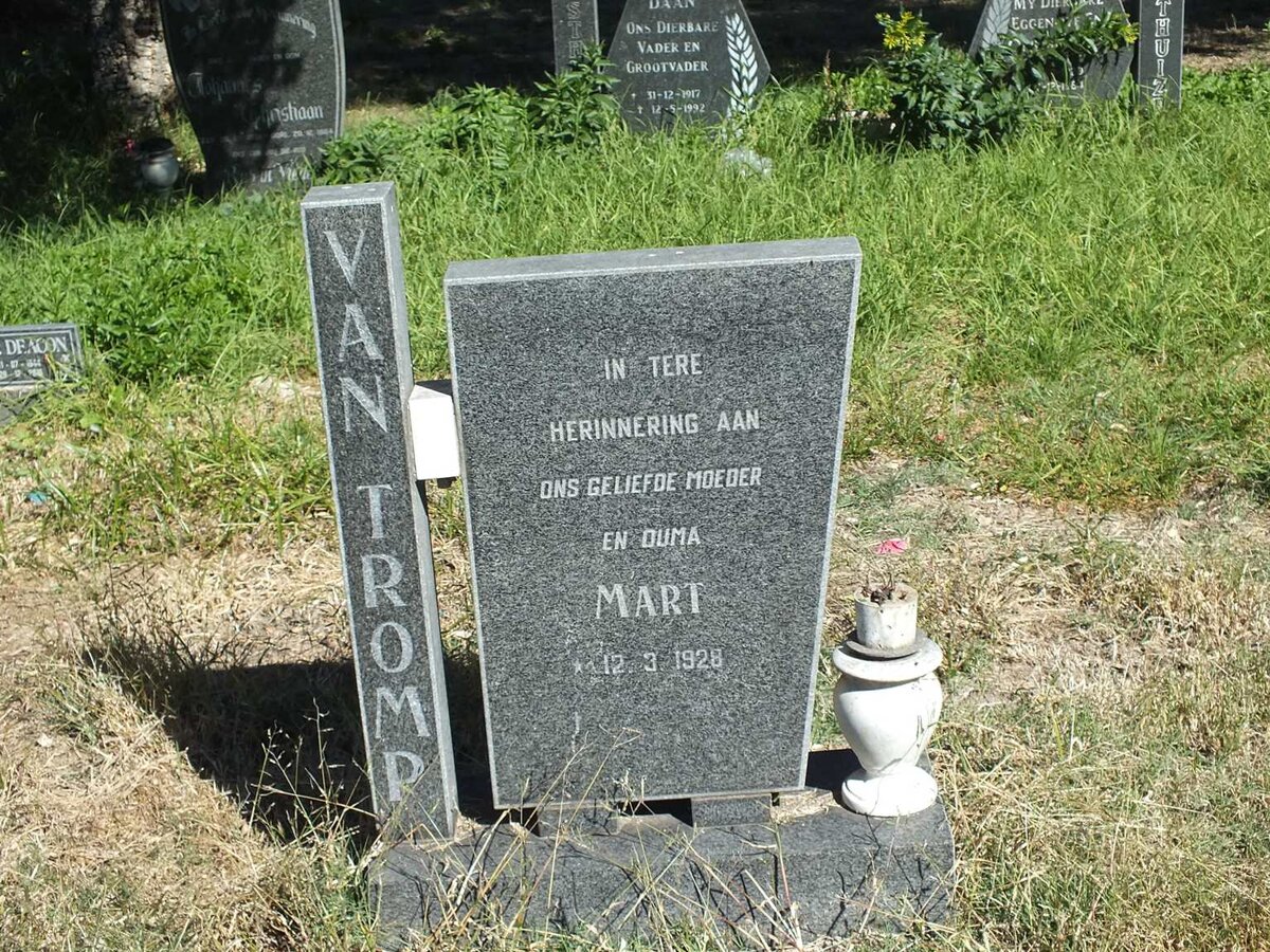 TROMP Mart, van 1928-