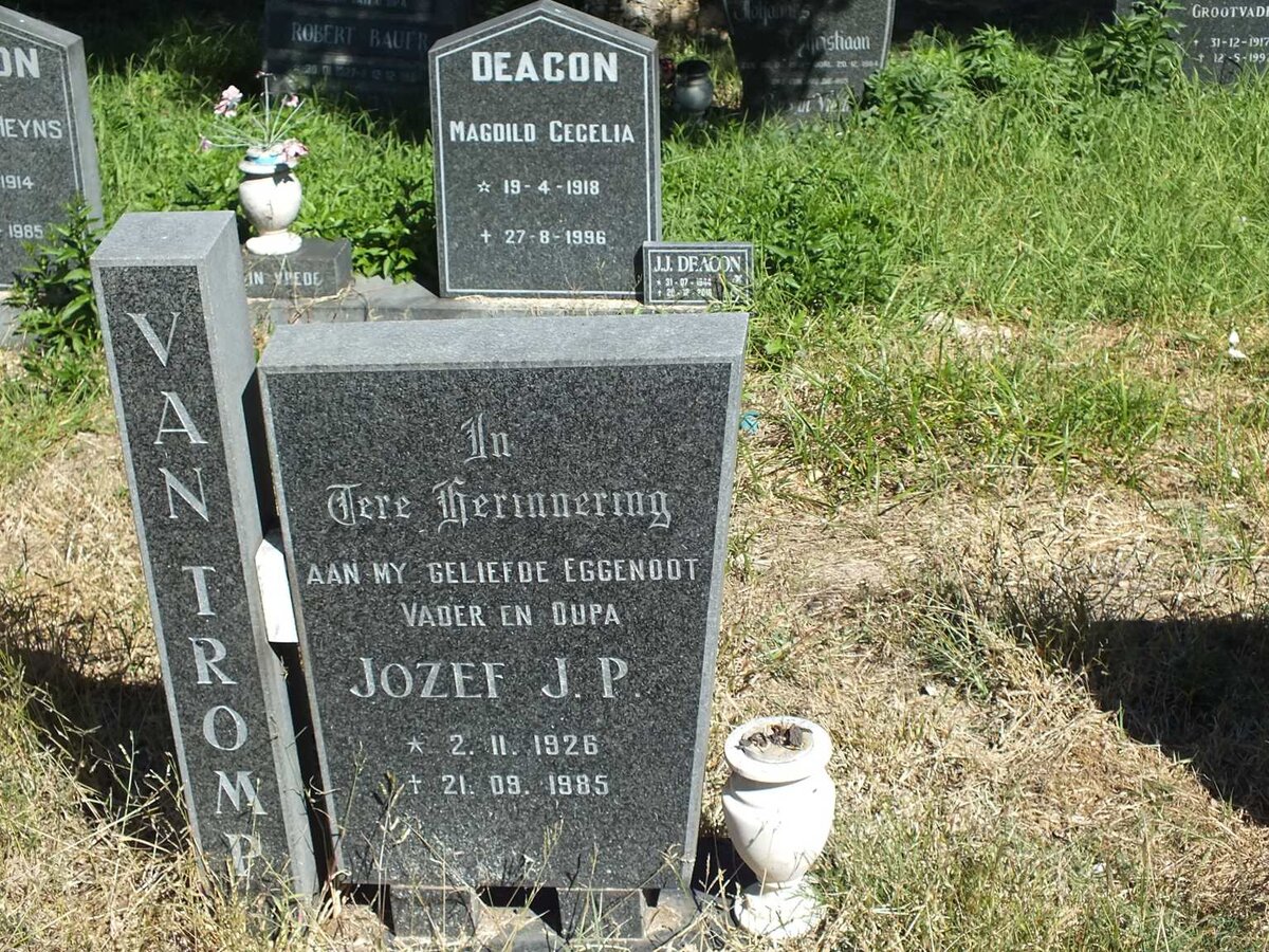 TROMP Jozef J.P., van 1926-1985