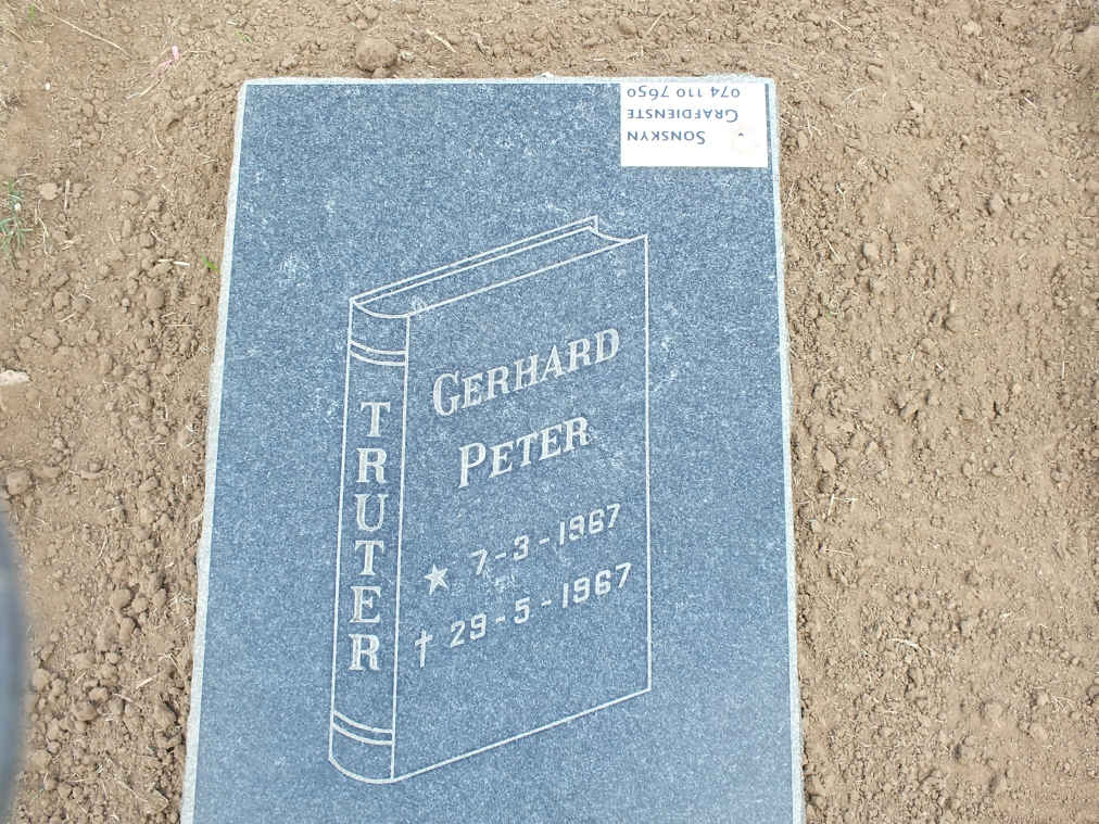 TRUTER Gerhard Peter 1967-1967
