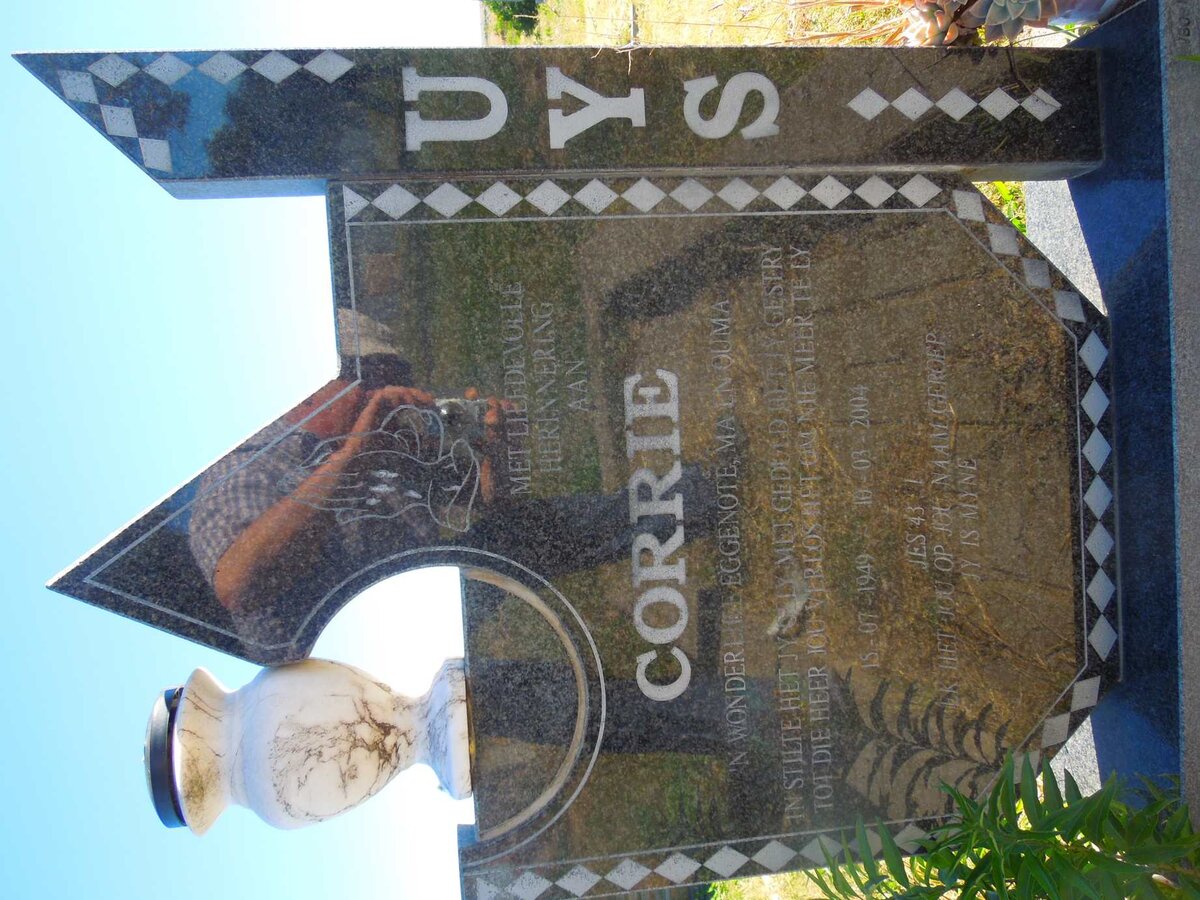 UYS Corrie 1949-2004