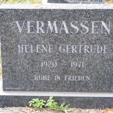 VERMASSEN Helene Gertrude 1920-1971