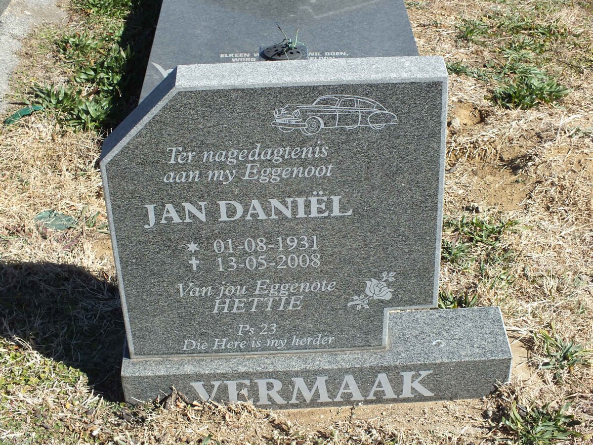 VERMAAK Jan Daniel 1931-2008