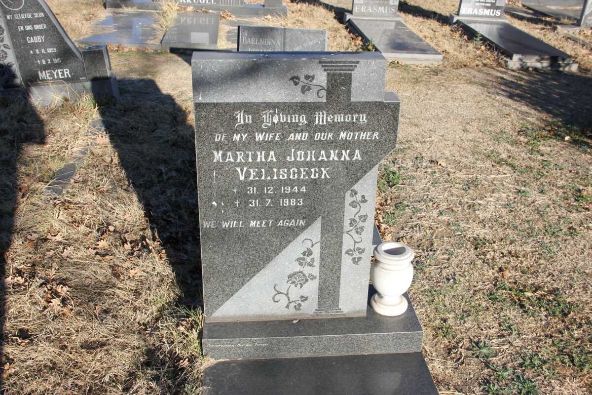 VELISCECK Martha Johanna 1944-1983