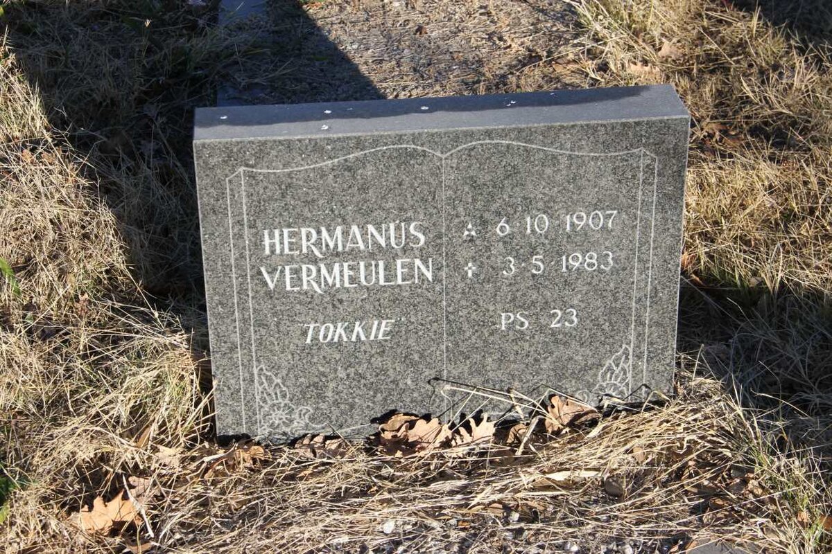 VERMEULEN Hermanus 1907-1983