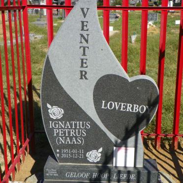VENTER Ignatius Petrus 1951-2015