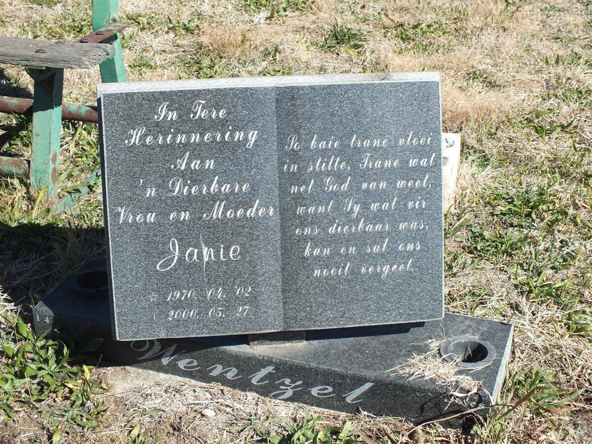 WENTZEL Janie 1970-2000