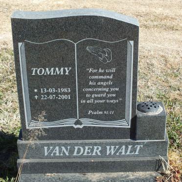 WALT Tommy, van der 1983-2001