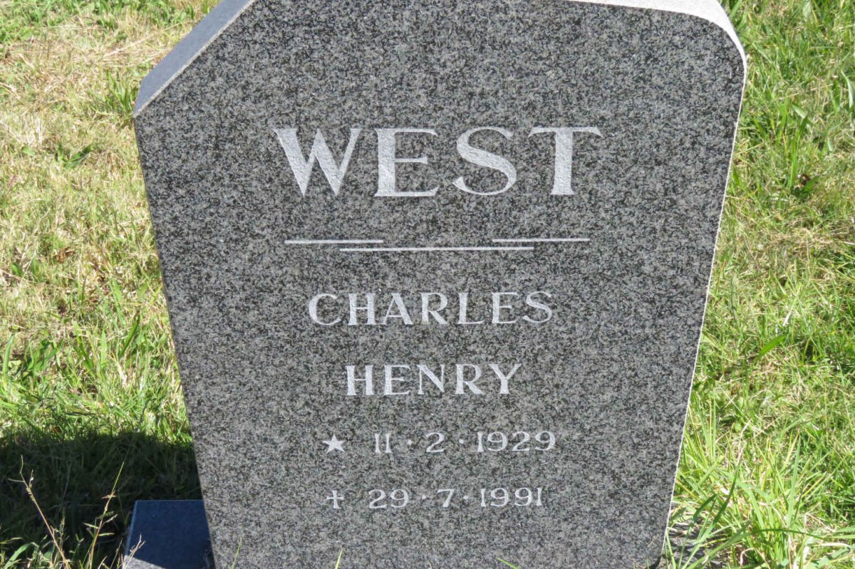 WEST Charles Henry 1929-1991
