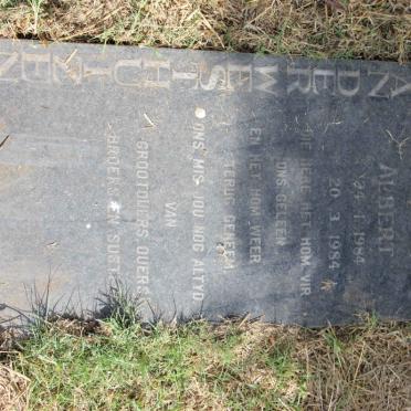 WESTHUIZEN Albert, van der 1984-1984