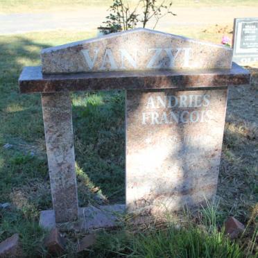 ZYL Andries Francois, van 1985-2012