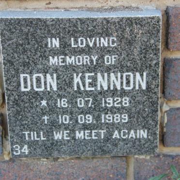 KENNON Don 1928-1989