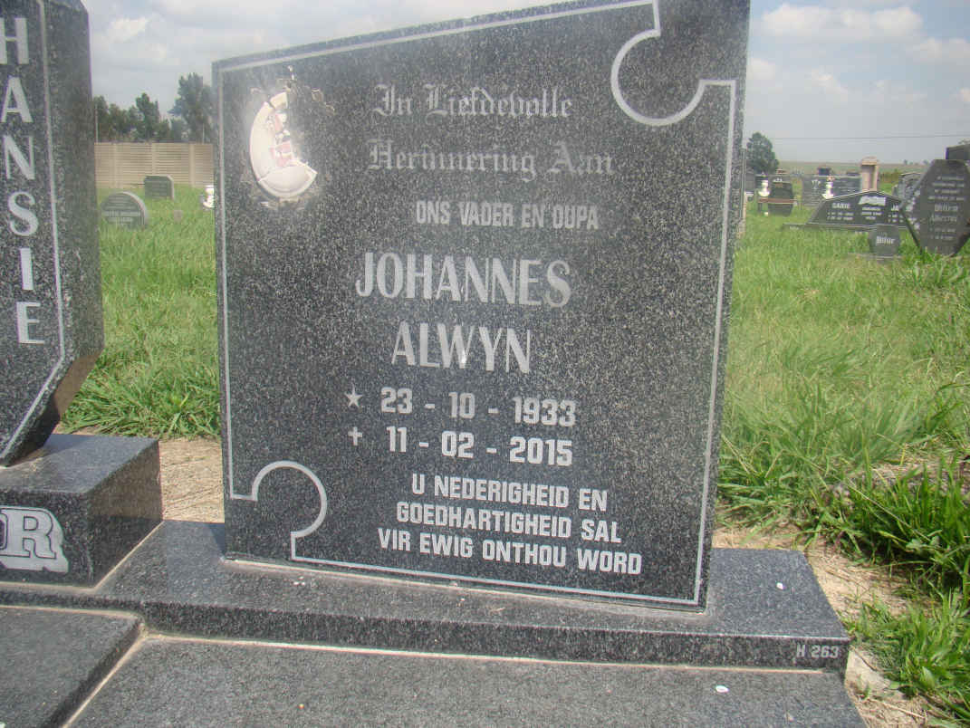 ?R Johannes Alwyn 1933-2015
