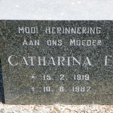 ? Catharina E. 1919-1987