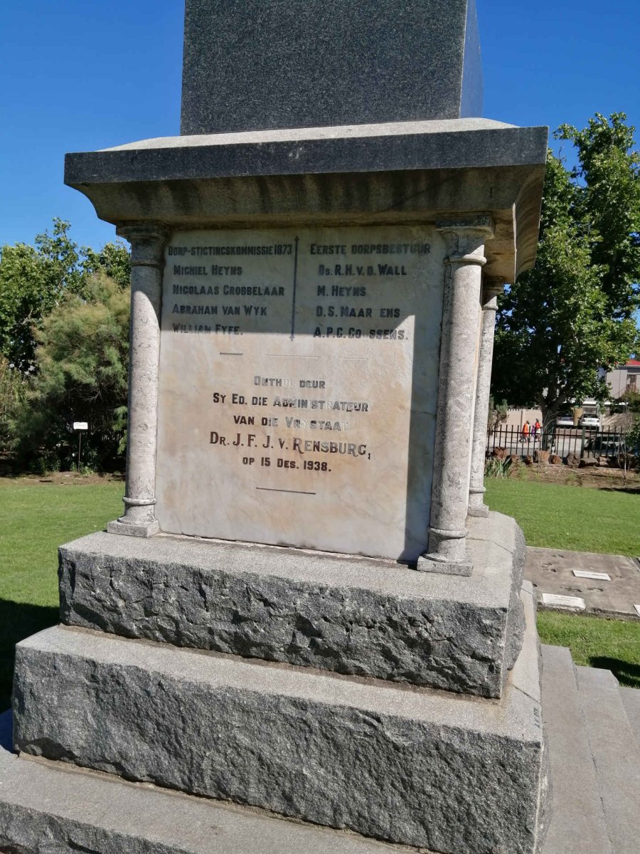 SENEKAL F.P. 1815-1867