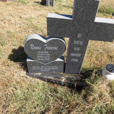 LOTTER Ronnie Francios 1986-2007