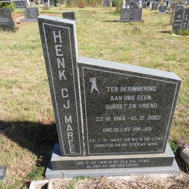 MAREE Henk C.J. 1969-2002