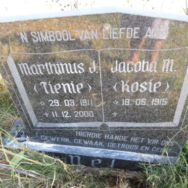 NEL Marthinus J. 1911-2000 &amp; Jacoba M. 1915-