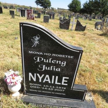 NYAILE Puleng Julia 1974-2007
