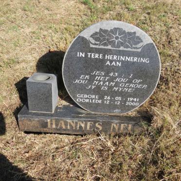 NEL Hannes 1941-2000