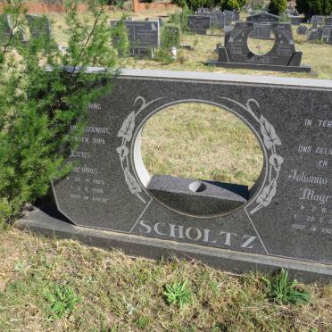 SCHOLTZ Erns Jacobus 1923-1986 &amp; Johanna Susanna Magrieta 1931-1996