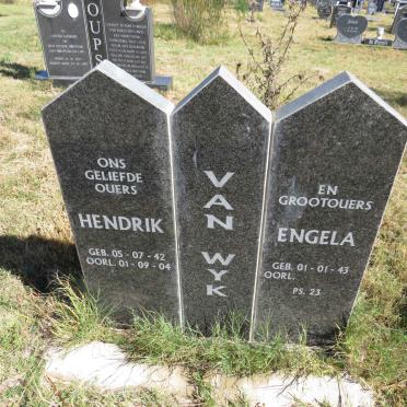WYK Hendrik, van 1942-2004 &amp; Engela 1943-