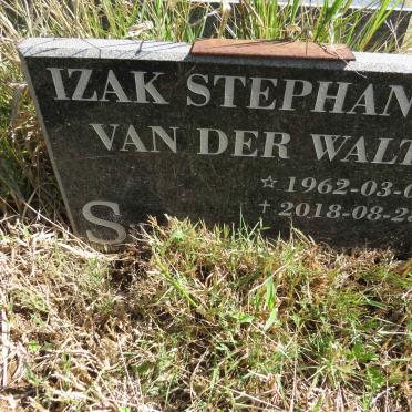 WALT Izak Stephanus, van der 1962-2018