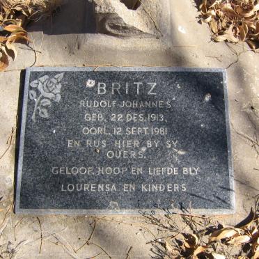 BRITZ Rudolf Johannes 1913-1981