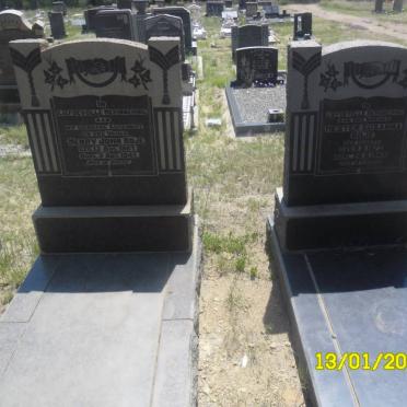 BÖJE Henry John 1867-1945 &amp; Hester Susanna GREEFF 1872-1965