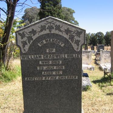 HULLEY William Gradwell -1918