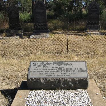 JOUBERT Infant Son 1937-1937 :: JOUBERT Aletta Cecilia 1942-1943