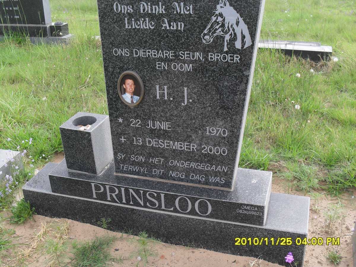 PRINSLOO H.J. 1970-2000