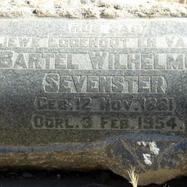 SEVENSTER Bartel Wilhelmus 1881-1954