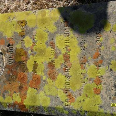 VILJOEN Joh. F. 1860-1896 :: VILJOEN Francois ? 1892-1903